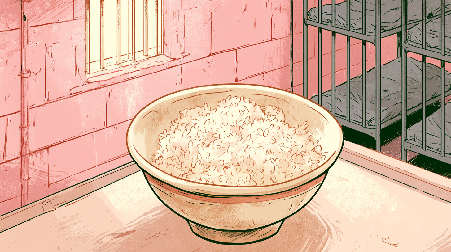 A single bowl of perfectly cooked rice — the beauty of just enough