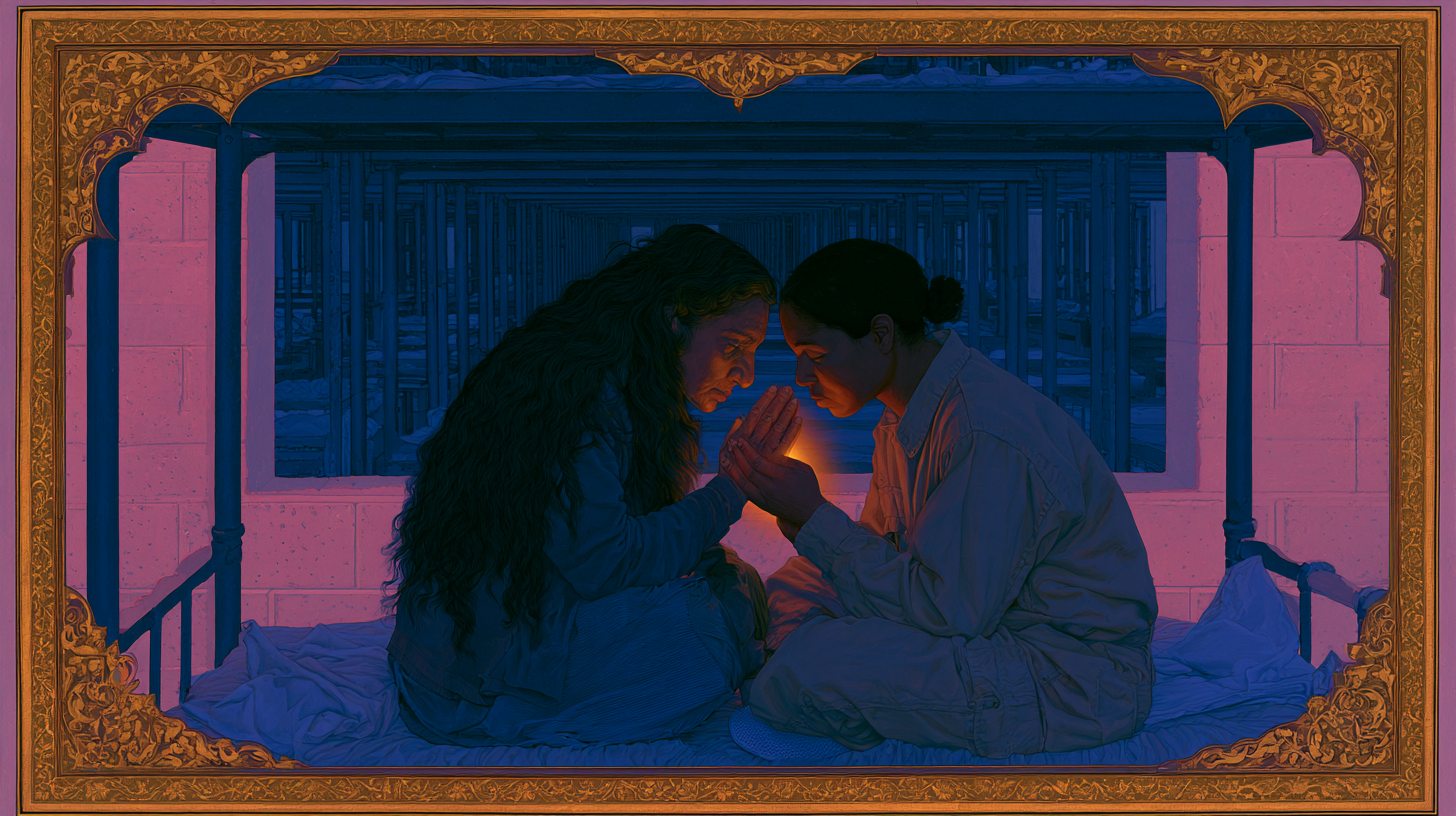 Namaste — the divine bowing to each other